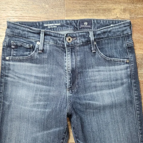 AG ADRIANO GOLDSCHMIED THE FARRAH SKINNY HIGH RISE JEANS SIZE 28R - Picture 4 of 11